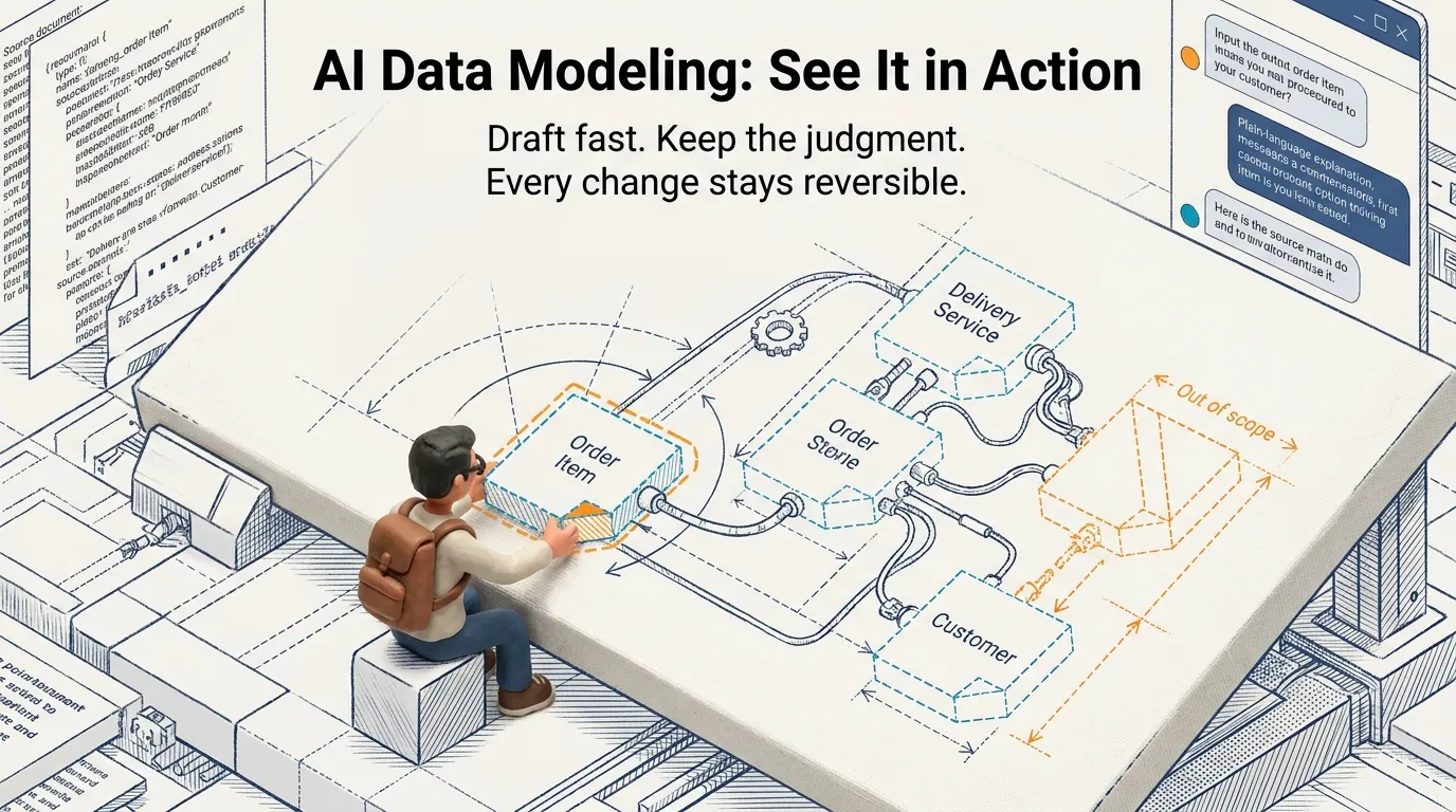 AI Data Modeling: Enough Talk. Let's See It in Action