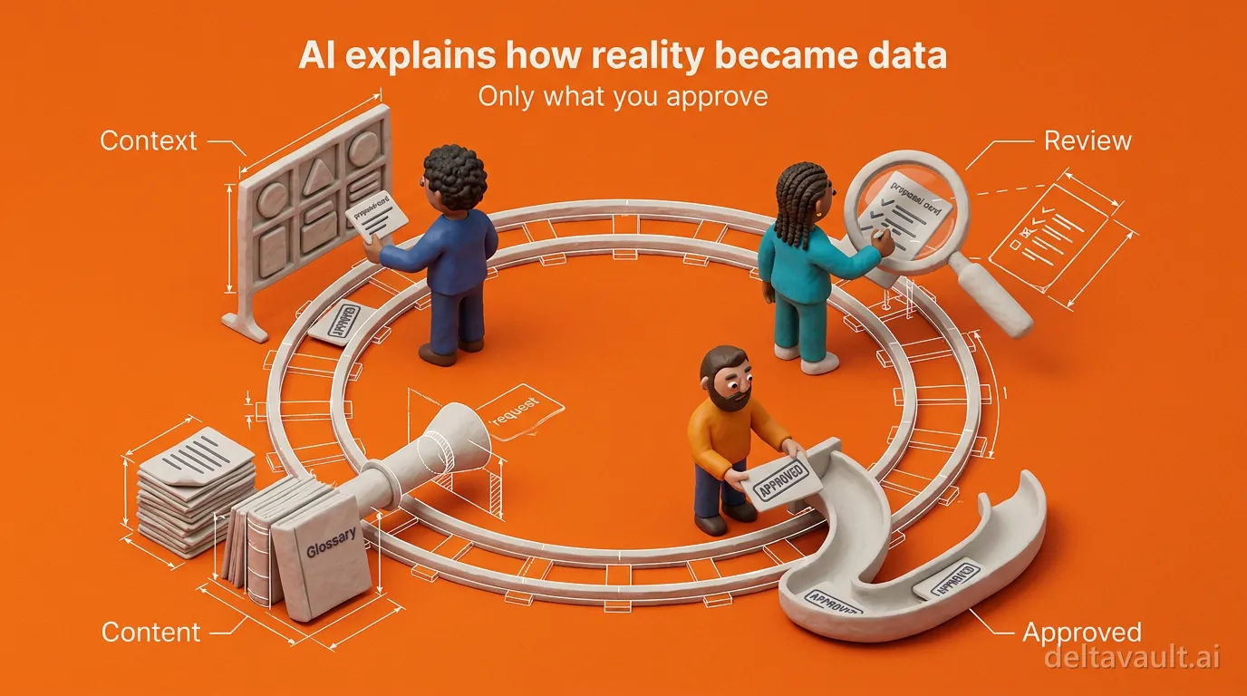 AI that explains how reality became data