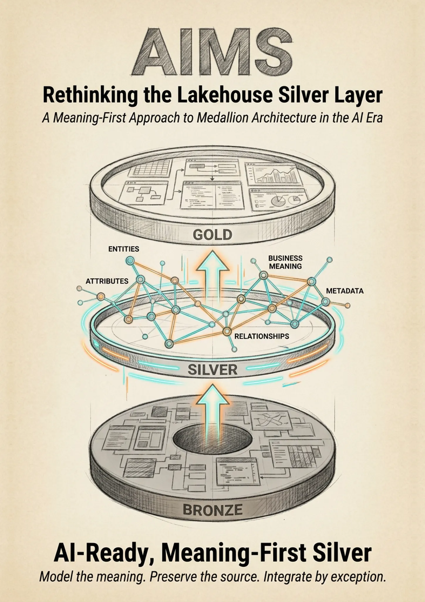 AIMS: Rethinking the Lakehouse Silver Layer
