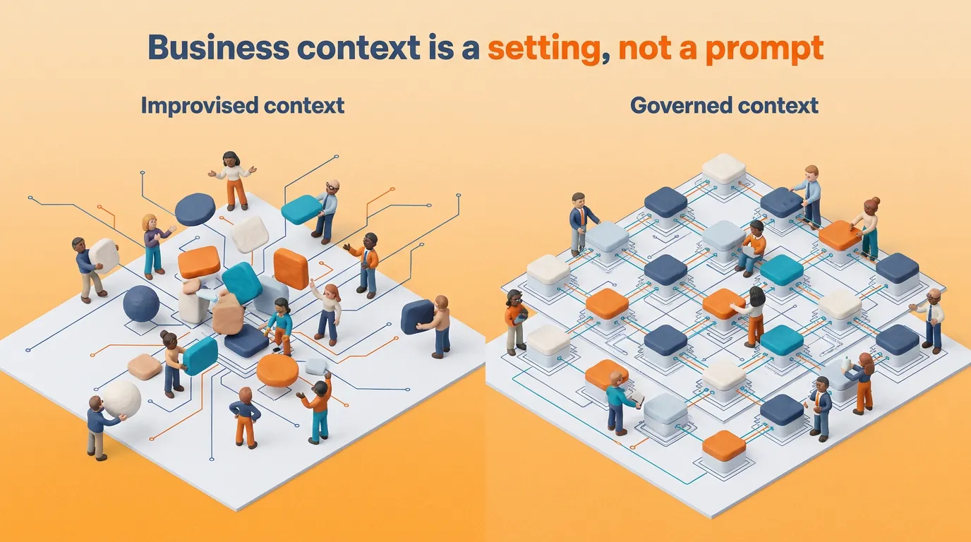 Business context is not an AI prompt