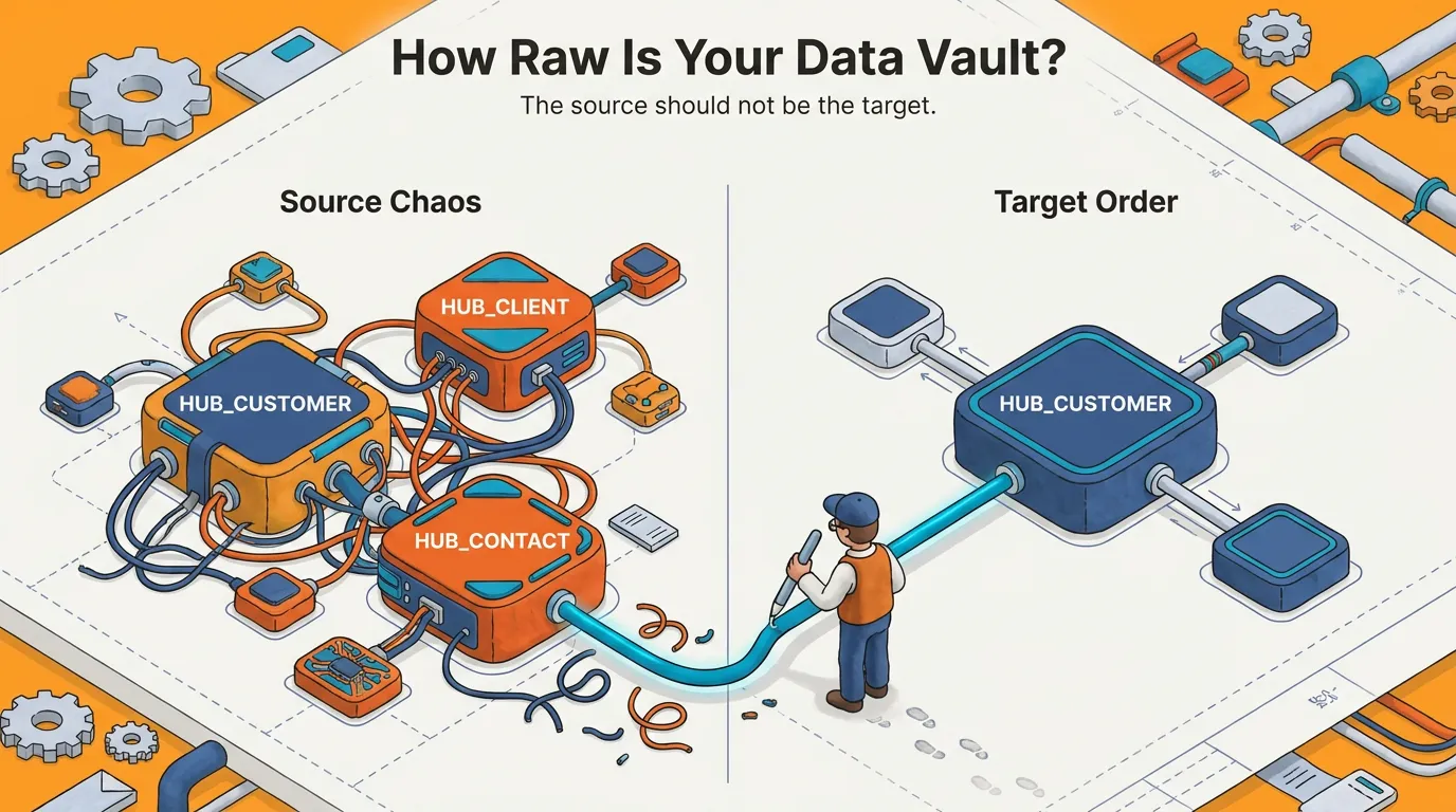 How raw is your Data Vault?