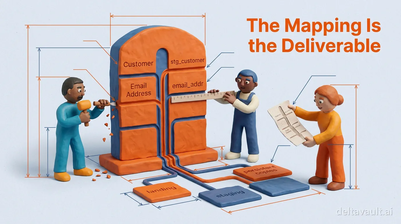 The Mapping Is the Deliverable